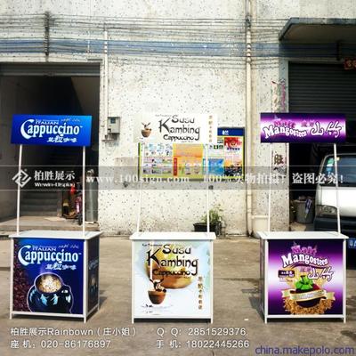 专业展示，赋能品牌 广州柏胜展示器材——王老吉广告促销台展示架优选厂家